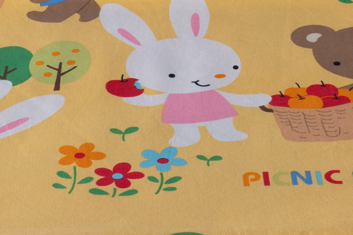 ベビー掛布団カバー(ピクニック柄)